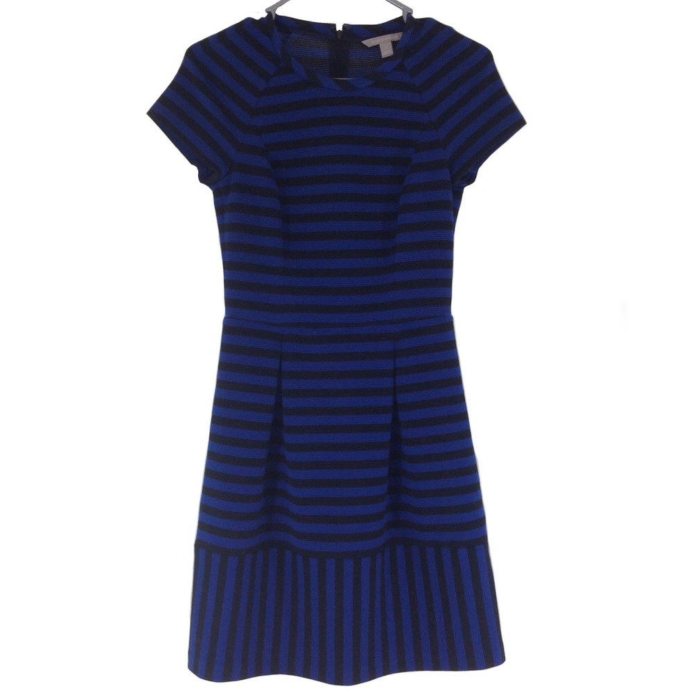 Banana Republic Blue Striped Dress